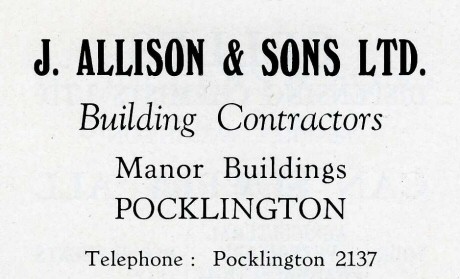 Allisons Advert