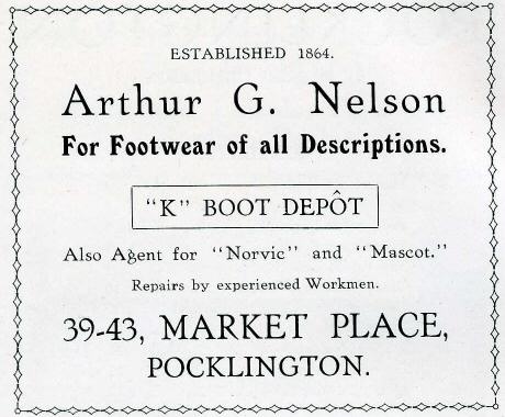 Nelsons Advert