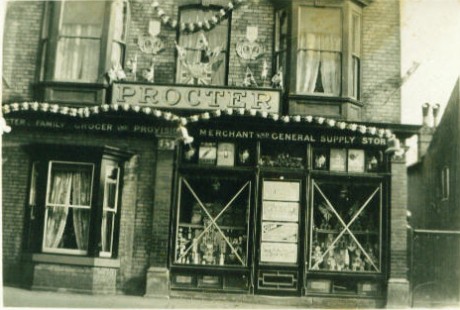 Procter's front of shop