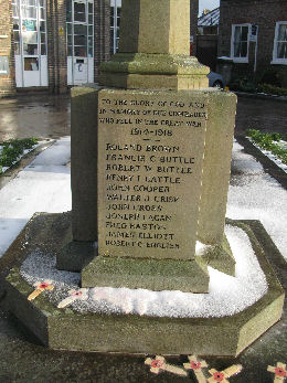 War Memorial West Face